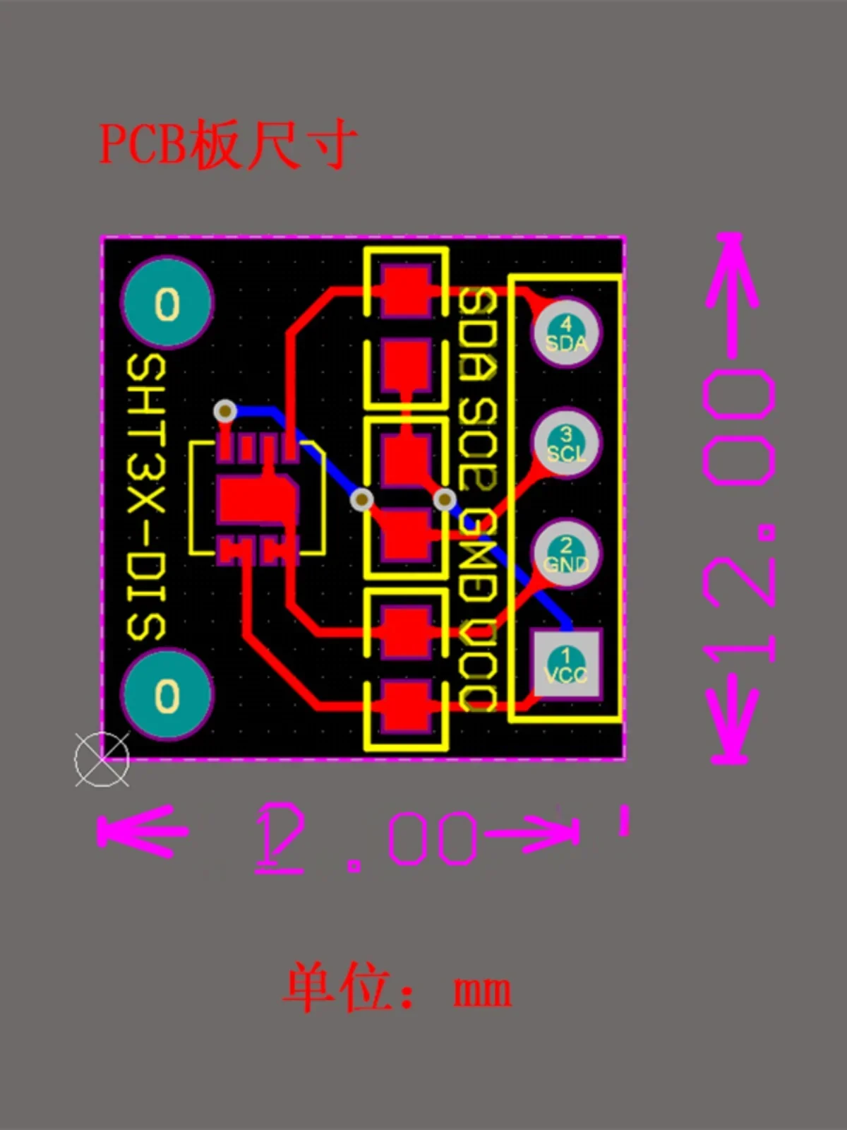 Módulo Sensor Digital de temperatura y humedad SHT30, amplio voltaje, envío, programa STM32/C51, comunicación I2C