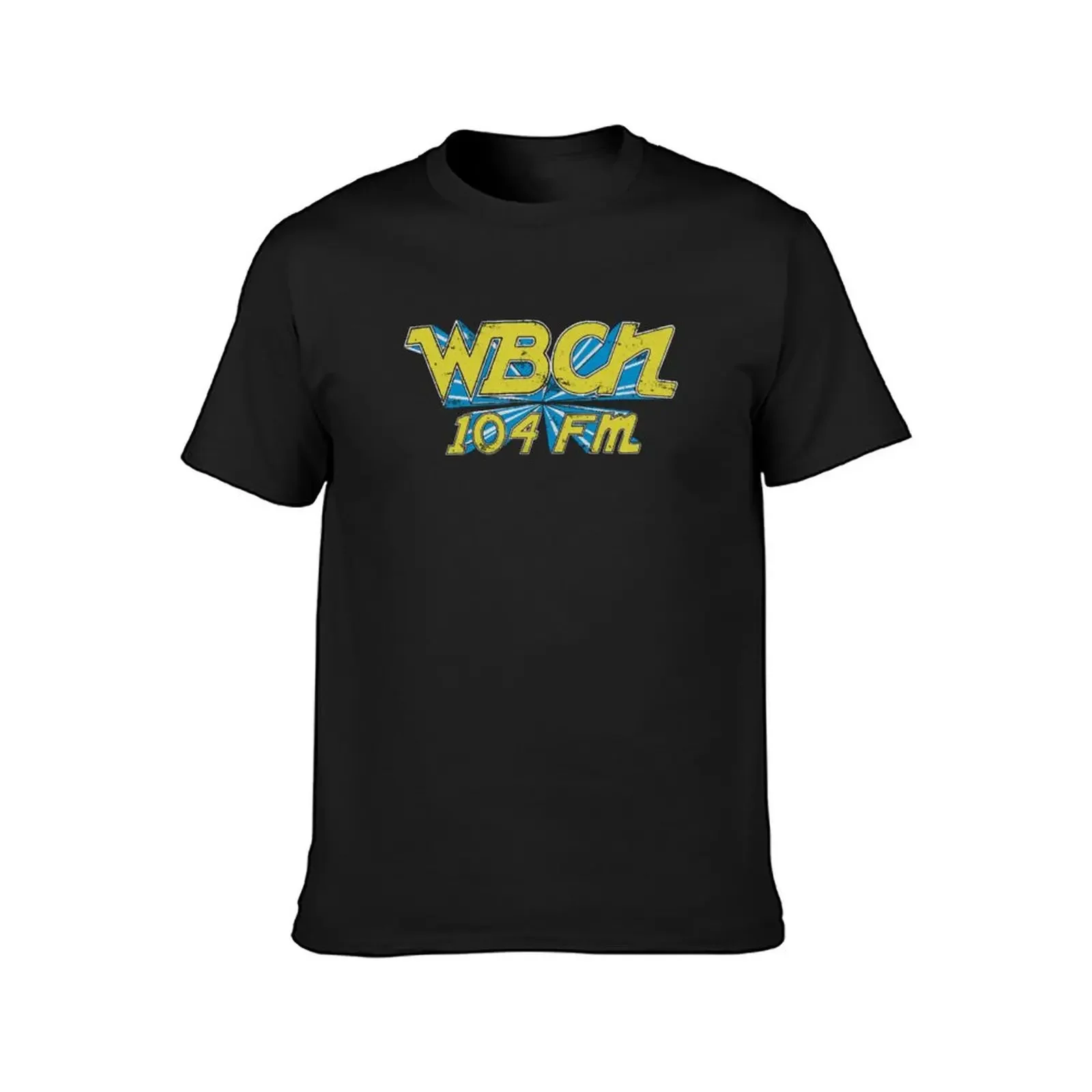 WBCN 104 Fm T-Shirt boys whites summer top anime tshirt summer clothes shirts men