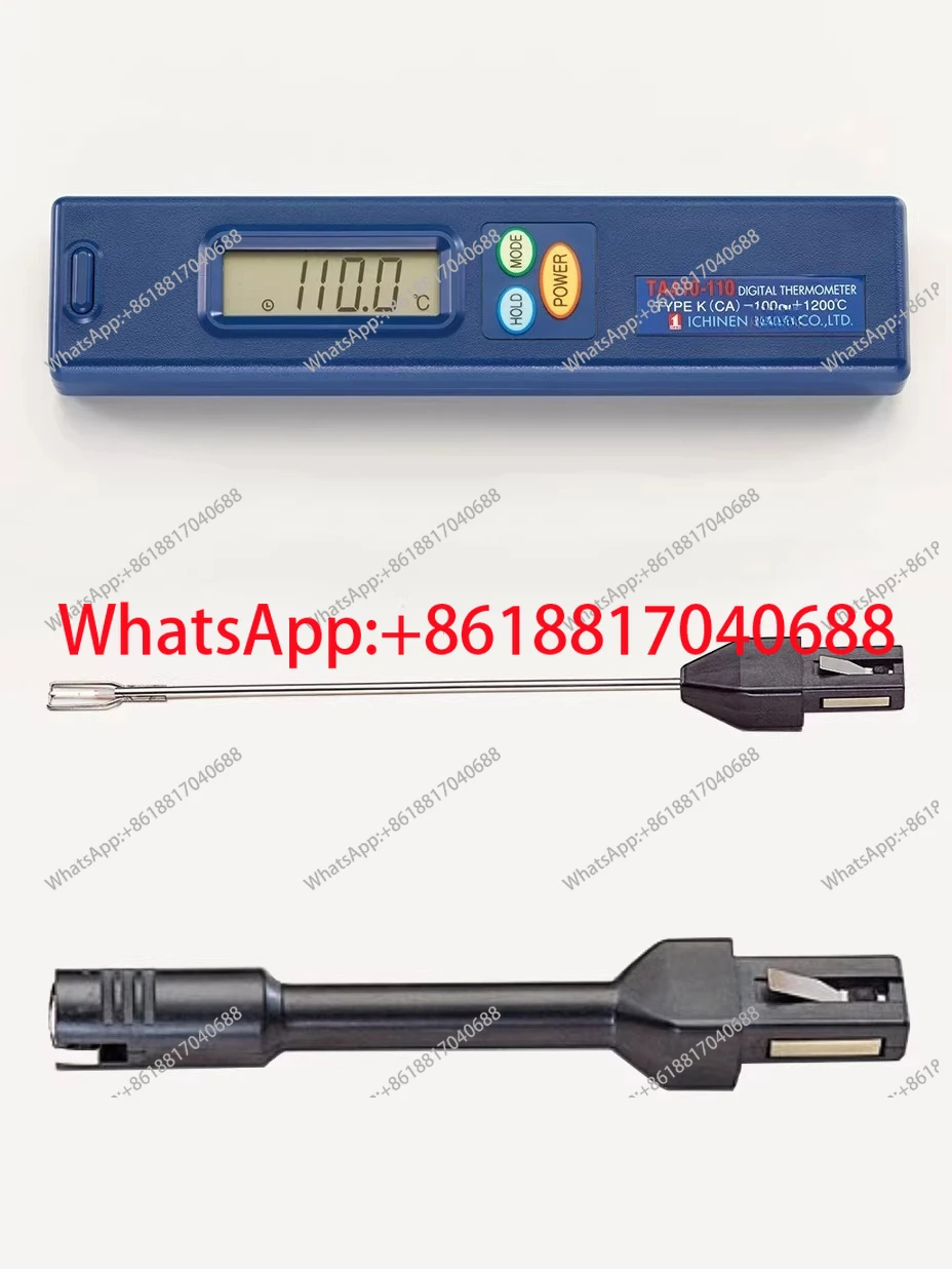 Inspection and maintenance, thermometer for air conditioning, thermometer probe TA410-110 TA410-3 1 2