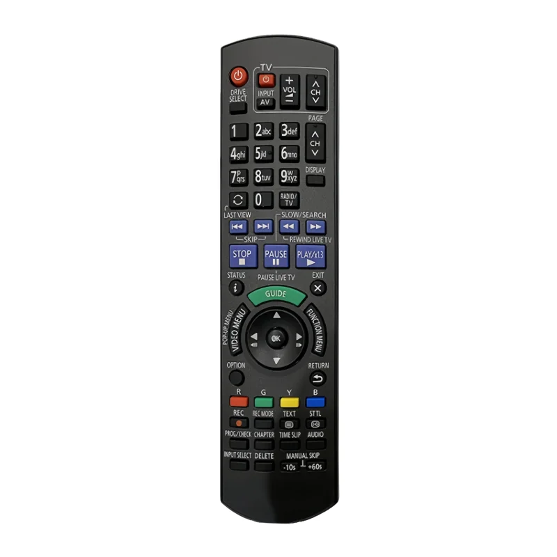 

Replacement Remote Control for Panasonic DMRBWT450 / DMRBWT450GL - Compatible with Model N2QAYB001040