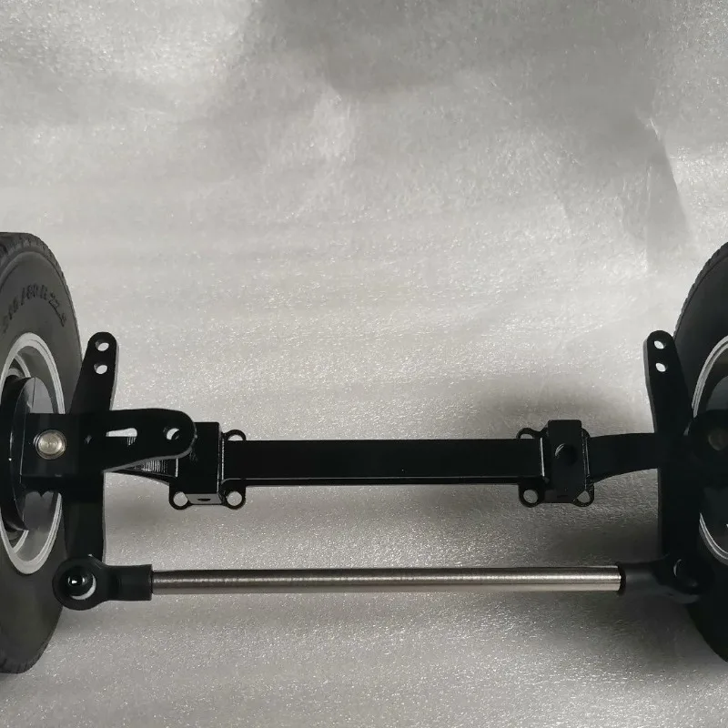 

Metal Unpowered Front Axle with Hub Tires for 1/14 Tamiya RC Dump Truck SCANIA 770S VOLVO Mercedes-Benz ACTROS 3363 MAN Car Part