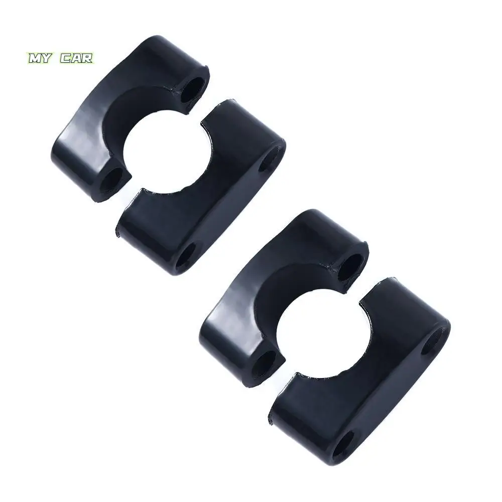 

Aluminum Alloy HandleBar Handle Black 22mm Diameter Riser Mount Clamp Motorcycle HandleBar Clamp Fat Bar Riser Risers Adapter