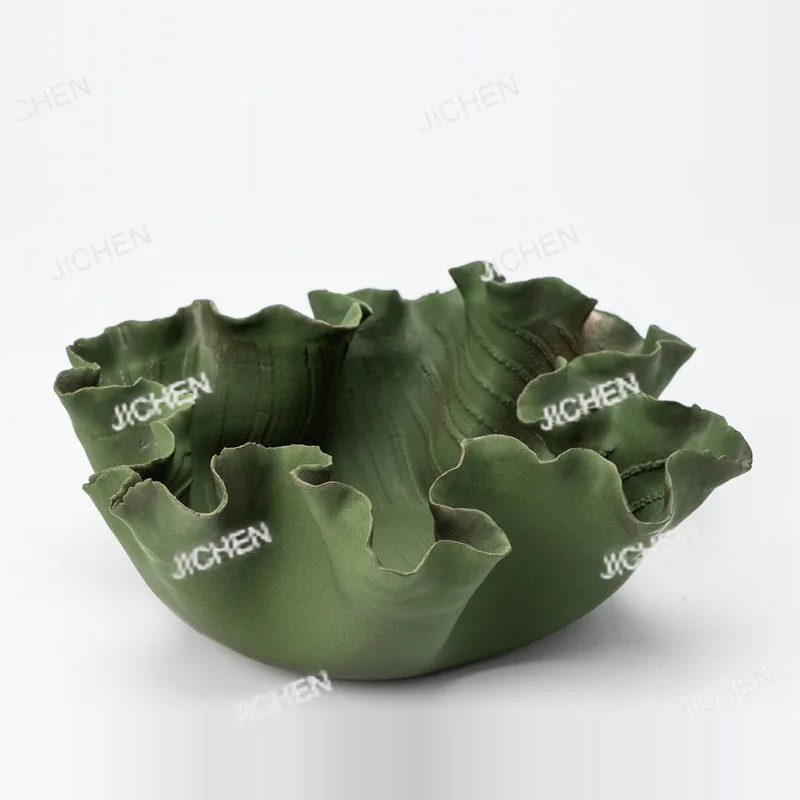 

Простая и современная керамическая ваза для демонстрационного зала офиса продаж, декоративная тарелка для фруктов, украшение для дома, настольный органайзер, подставка для цветов