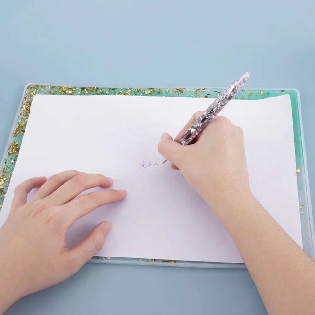 3 قطعة كريستال الايبوكسي الراتنج قالب من السيليكون شكل القلم لتقوم بها بنفسك قلم حبر جاف قوالب الصب لصنع المجوهرات المشاريع الحرفية #6