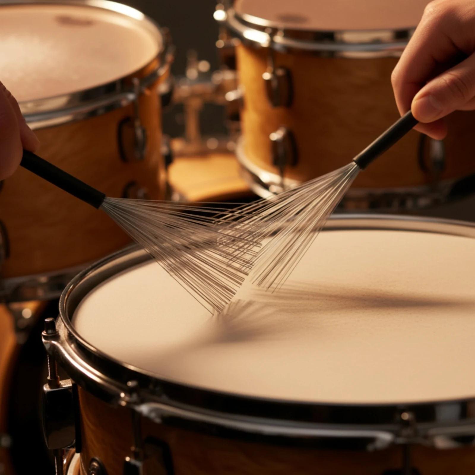 Jazz Drum Brush Wire Drum Brus - Musical Instrument With A ulasan dan harga