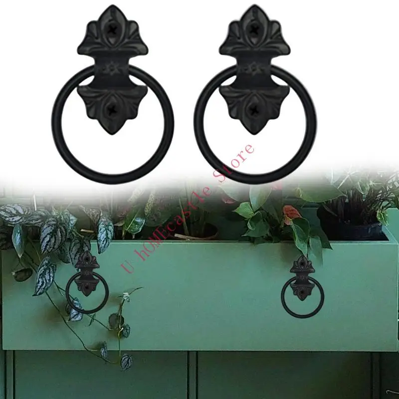 63HF Classical Round Drawer Pulls set Metal Cabinet Door Handles in Antique Bronze