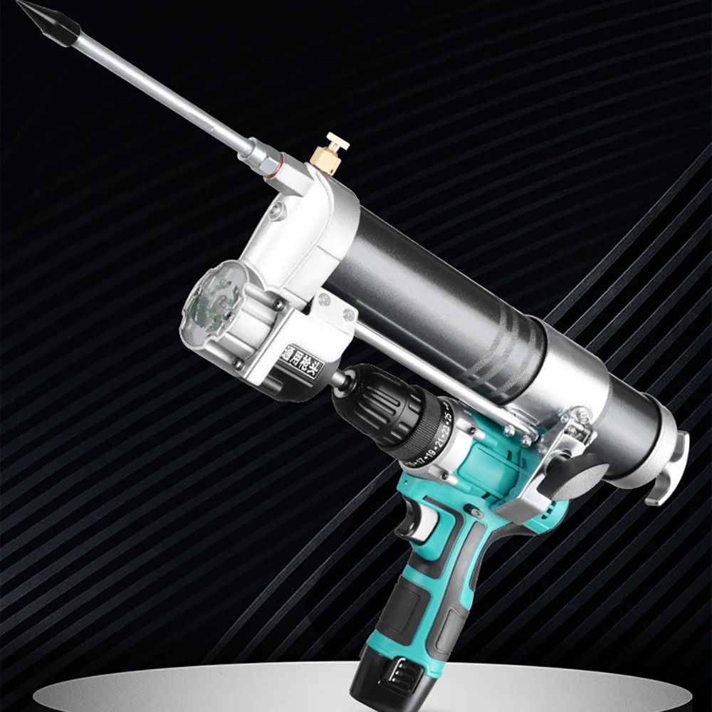 600CC Electric Combined Type Grease Machine Split-type Spearhead High Pressure Automatic Greaser Oil Filling Device Accessory