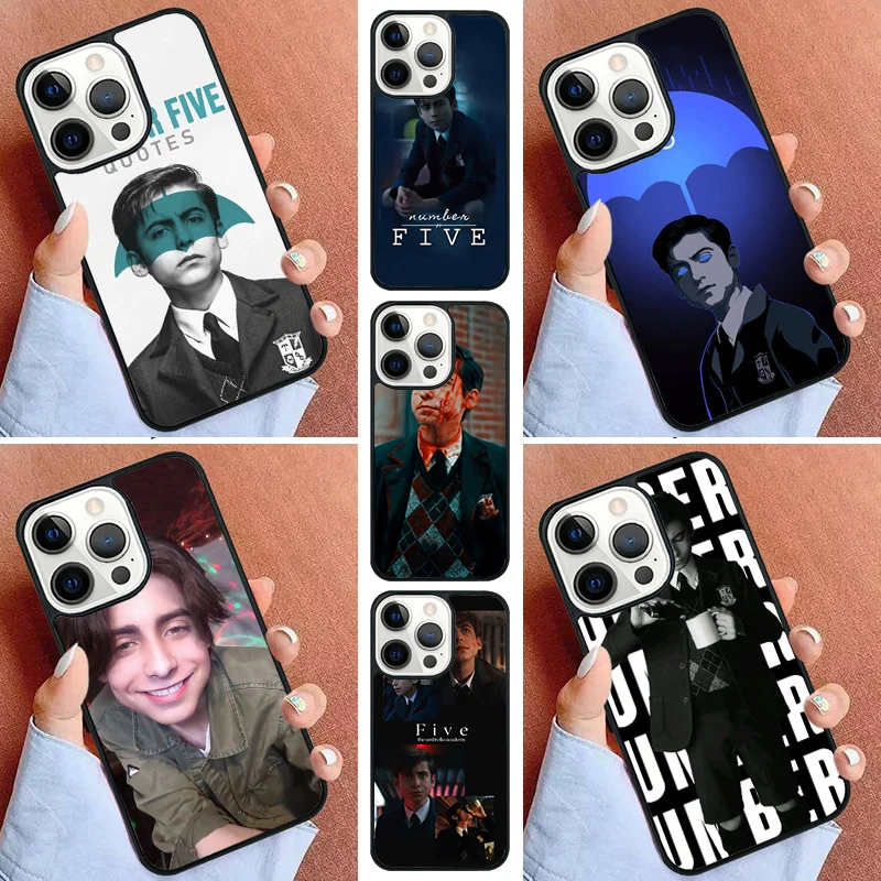 The Umbrella Academy Aidan Gallagher Phone Case For iPhone 16 15 14 Pro 11 13 12 Mini Max SE 2020 6 7 8 Plus Cover Capa