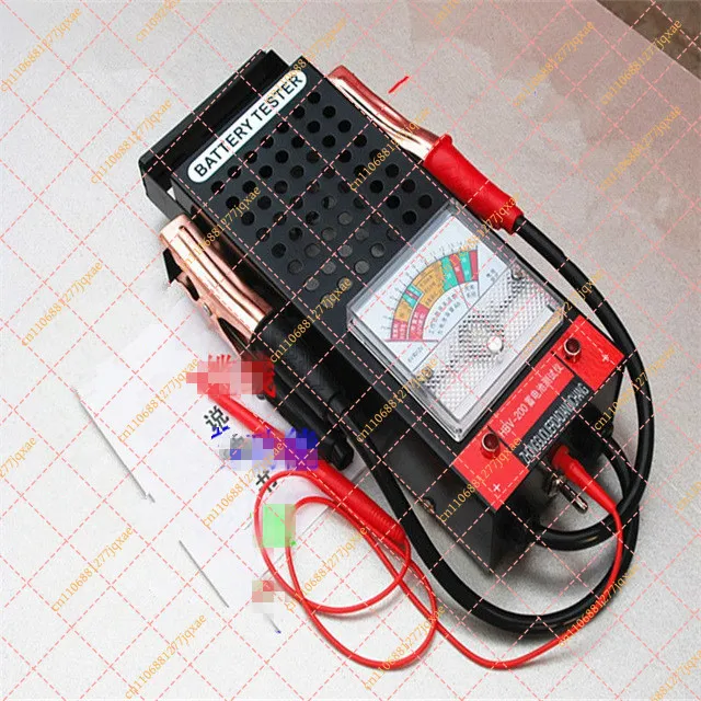 Digital Car Battery Tester & Voltmeter (12V, 20Ah-200Ah)