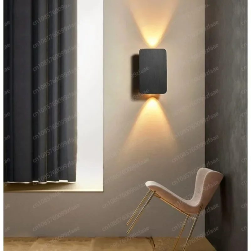 

Exquisite design LED wall single head 6W COB porch indoor and outdoor landscape warm white