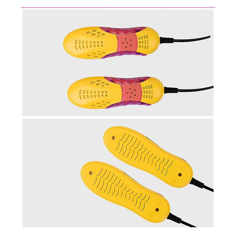 Elektrische Schuh trockner Fuß schutz Stiefel Geruch Deodorant ent feuchten Gerät schnelle tragbare Schuhe Trockner Heizung uns Stecker