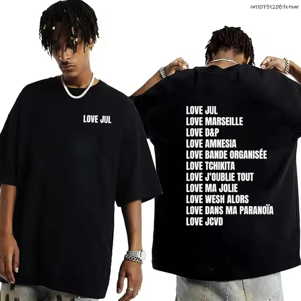 

Summer Love Jul Oversized Men T-Shirt Oversize Best Cotton T-shirt Hiphop Street Fashion Graphic T-shirt Unisex Oversize Tops