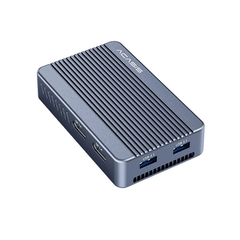 

Compatible with Raiden 4M.2 hard disk box, notebook dual DP multi-screen simultaneous display fan, mobile hard disk box