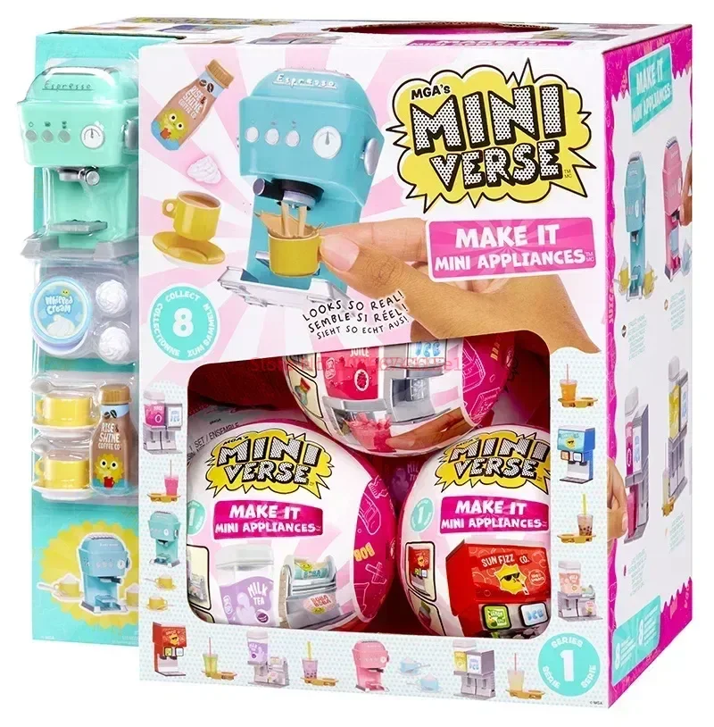 Mga Miniverse Make It Mini Spa Collection, accessoires de spa, jouets de beurre, coffret cadeau pour filles, enfants, bricolage