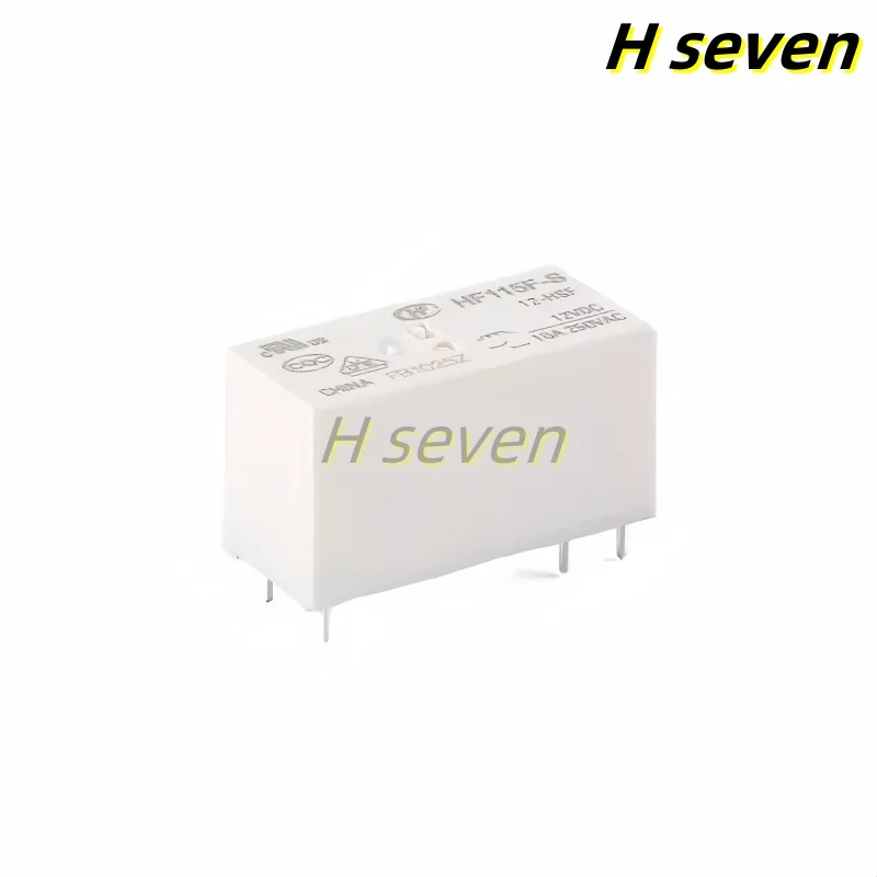 5pcs Relay HF115F-S-05 12 24-HSF 6pin 1Group normally open small high power