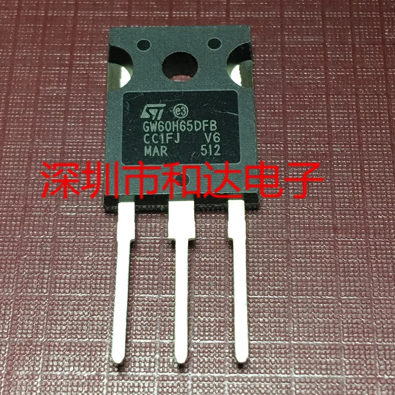 

10 шт./лот GW60H65DFB STGW60H65DFB TO-247 действительно в наличии, быстрая доставка, лучшее качество, быстрая доставка
