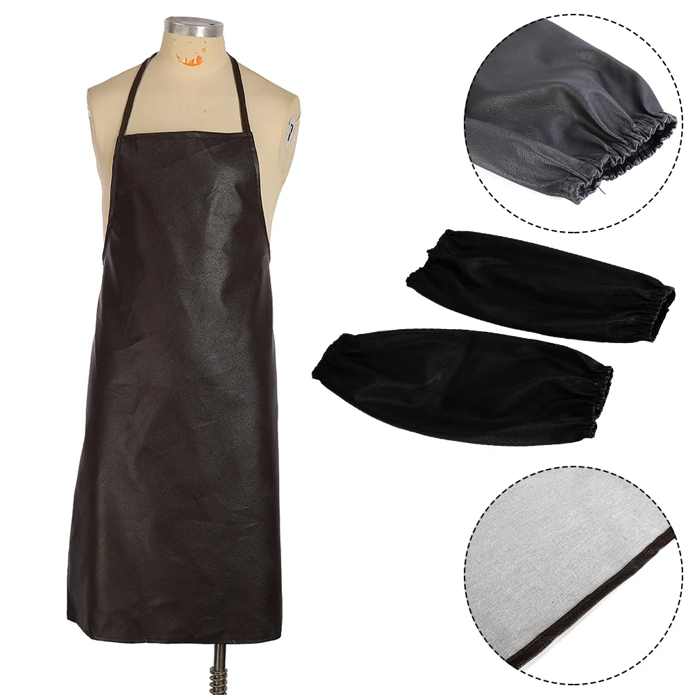Fireproof Welding apron Wear Resistance Safety Workwear for welder heat insulation protection apron 97cm×65CM Practical