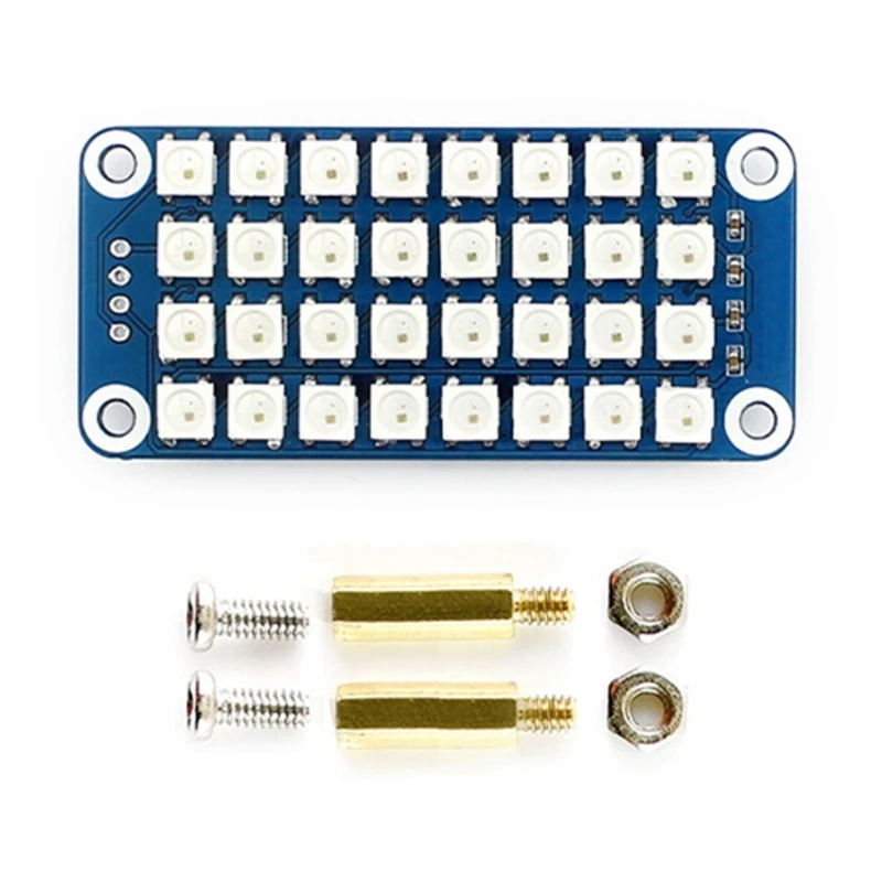 LED Expansion Board Colorful Light Management Programming Lighting Control 800kbps Adjustable Brightness For RPi 5/4B/3B