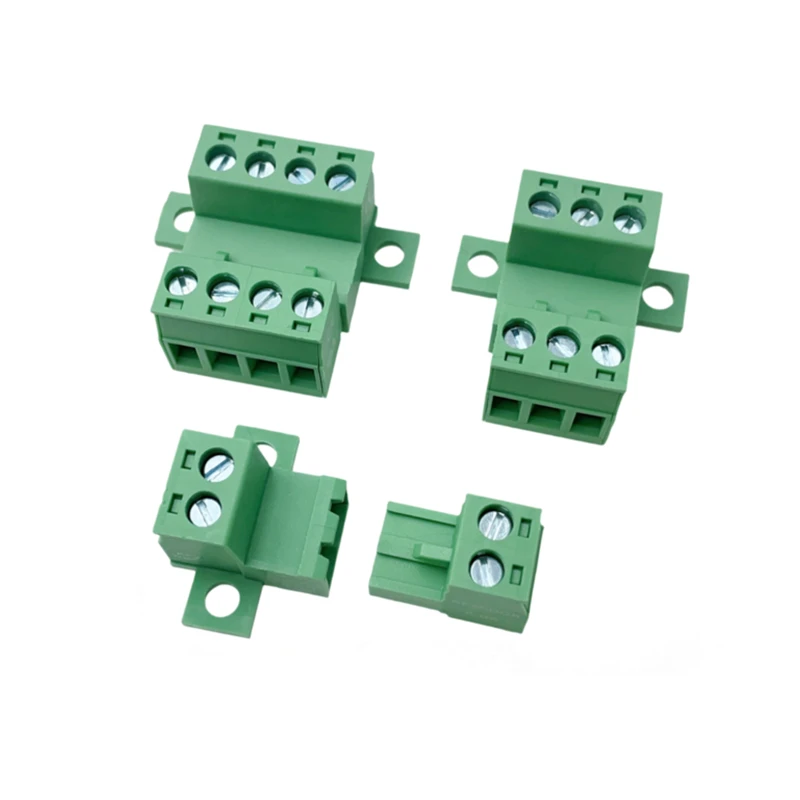 10Pcs Aerial Butt Welding Type 2EDGRKC-5.08mm Parafuso Plug-In 15EDGRKC Conector De Parafuso Dlocos Terminais
