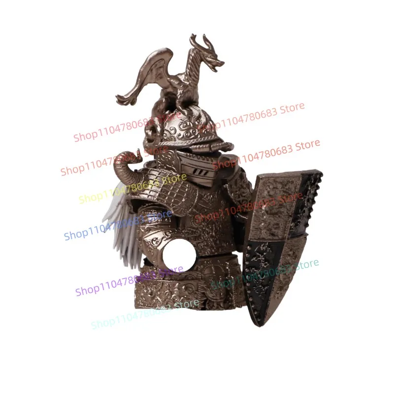MOC Bouwstenen Oude Battle Knight MiniFiguur Assemblagemodel Display Stuk Anime Cartoon Accessoires Speelgoed Collectible Gift
