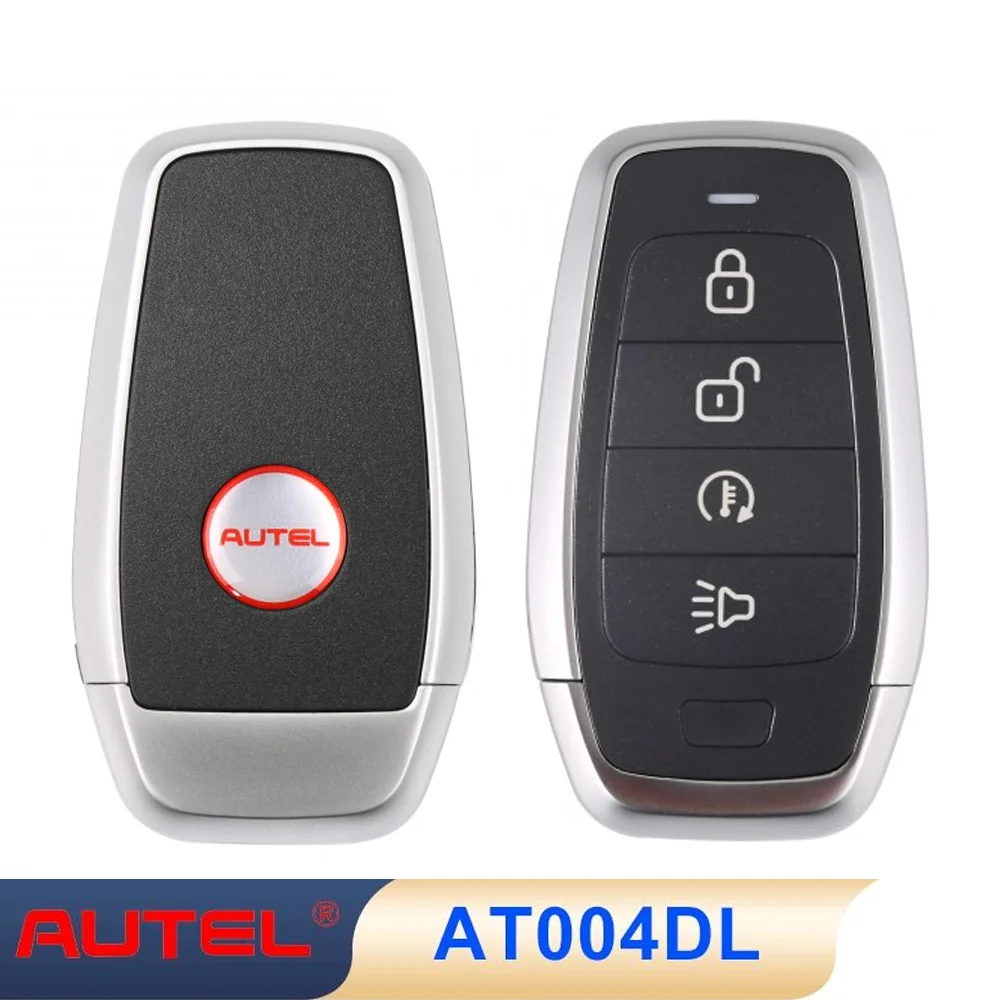 

5 Pcs/lot Atuel IKEY AT004DL Universal Smart Key 4 Buttons Autel Remote For MaxiIM KM100