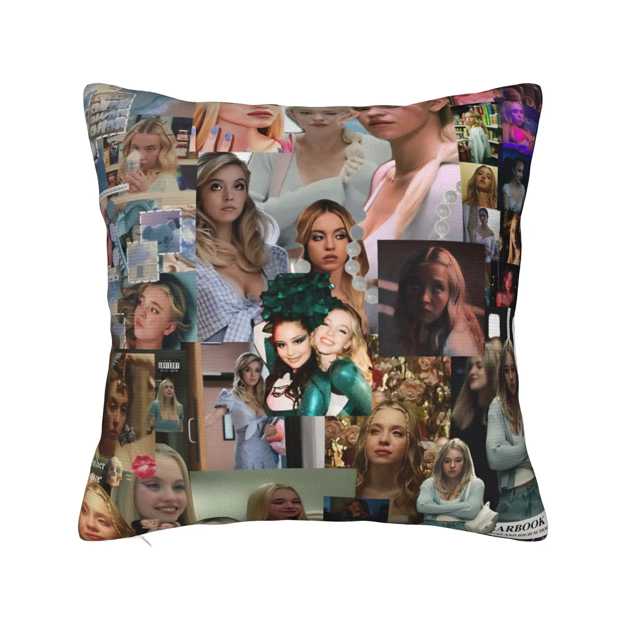 Housse de coussin décorative Euphorias Season 3 Merch Home, housse de coussin avec fermeture éclair, plusieurs tailles