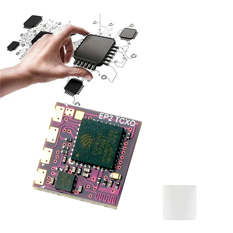 

B24C-для Happymodel EP2 TCXO приемник 2,4 ГГц ESP8285 ELRS Mini FPV Racing Drone приемник 25 Гц-500 Гц EP2 TCXO простая установка