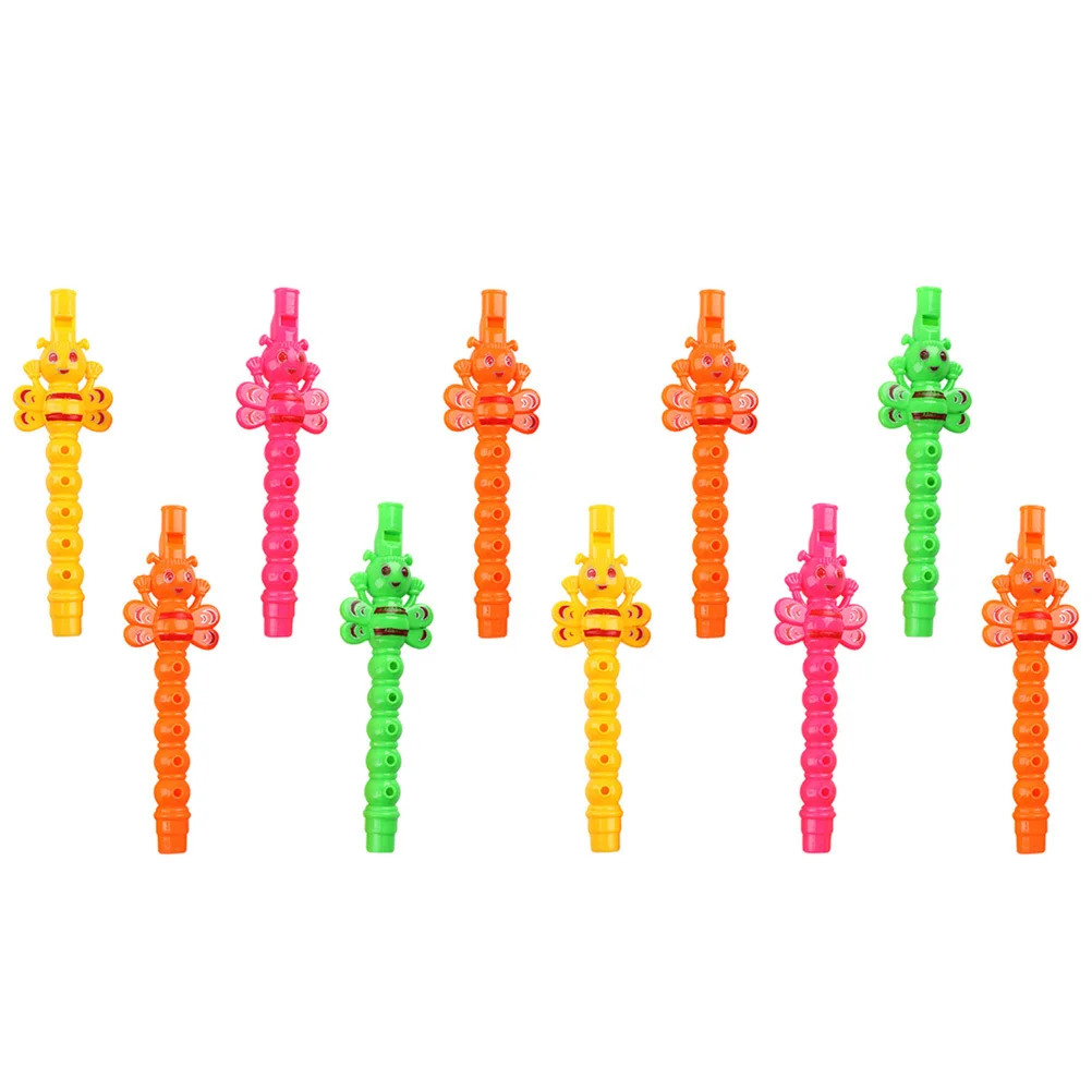 25 個ミニレコーダー 5 穴プラスチックフルート子供のための初心者練習クラリネット楽器フルートおもちゃプラスチッククラリネット