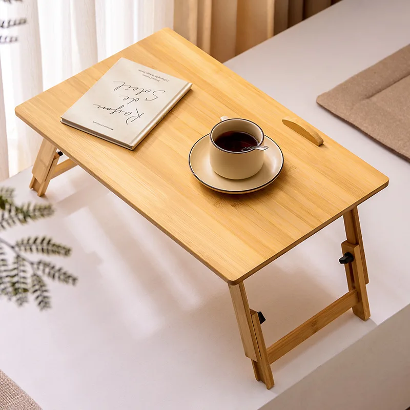 Floor folding small table, tatami coffee table, bedside office reading desk, home tea table, solid wood tea table, low table