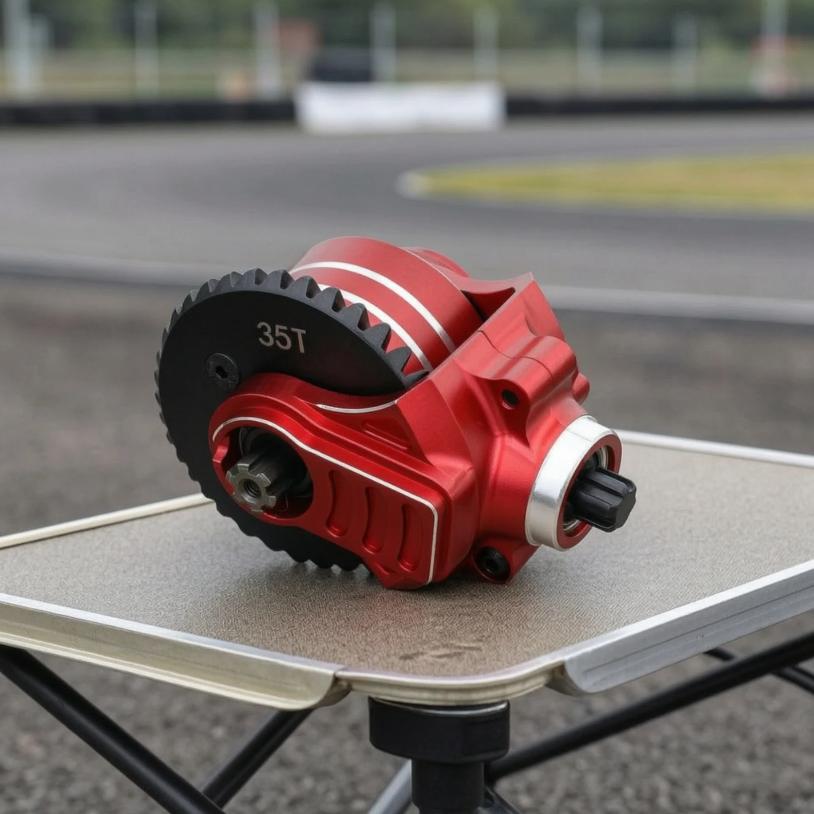 Differential with Pinion Gear Upgrade Differential Assembly Drivetrain Gear Metal Heavy Duty for Hobbyists