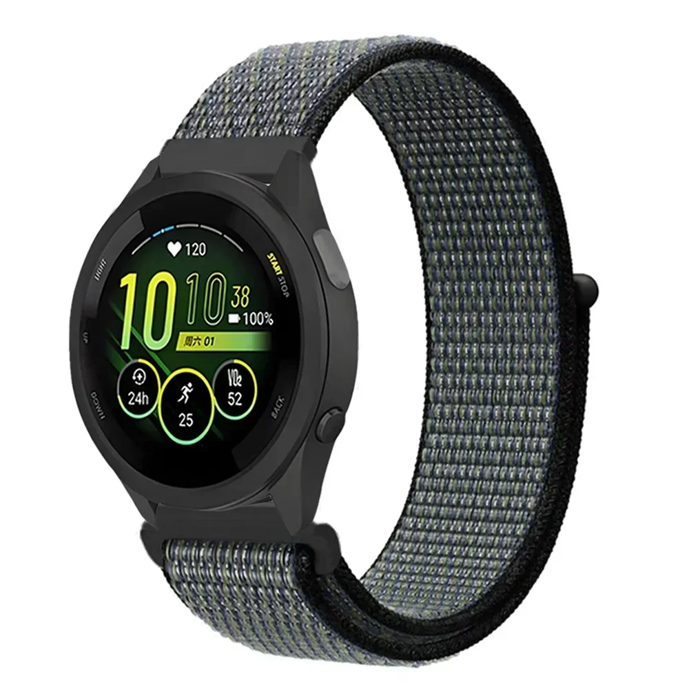 20 mm 22 mm Nylonarmband für Garmin Forerunner 970 965 955 570 265 165 55 Sportarmband Garmin für Venu 3 Vivoactive 6 5 Armband – Detail 28