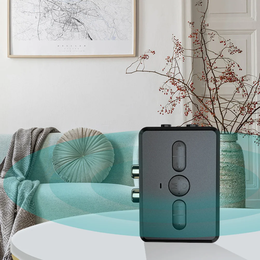 

Wireless Transmitter Rca Aux 5.0 Audio Receiver Transmitter Adapter for Car Home Wireless Audio Signal Adapter