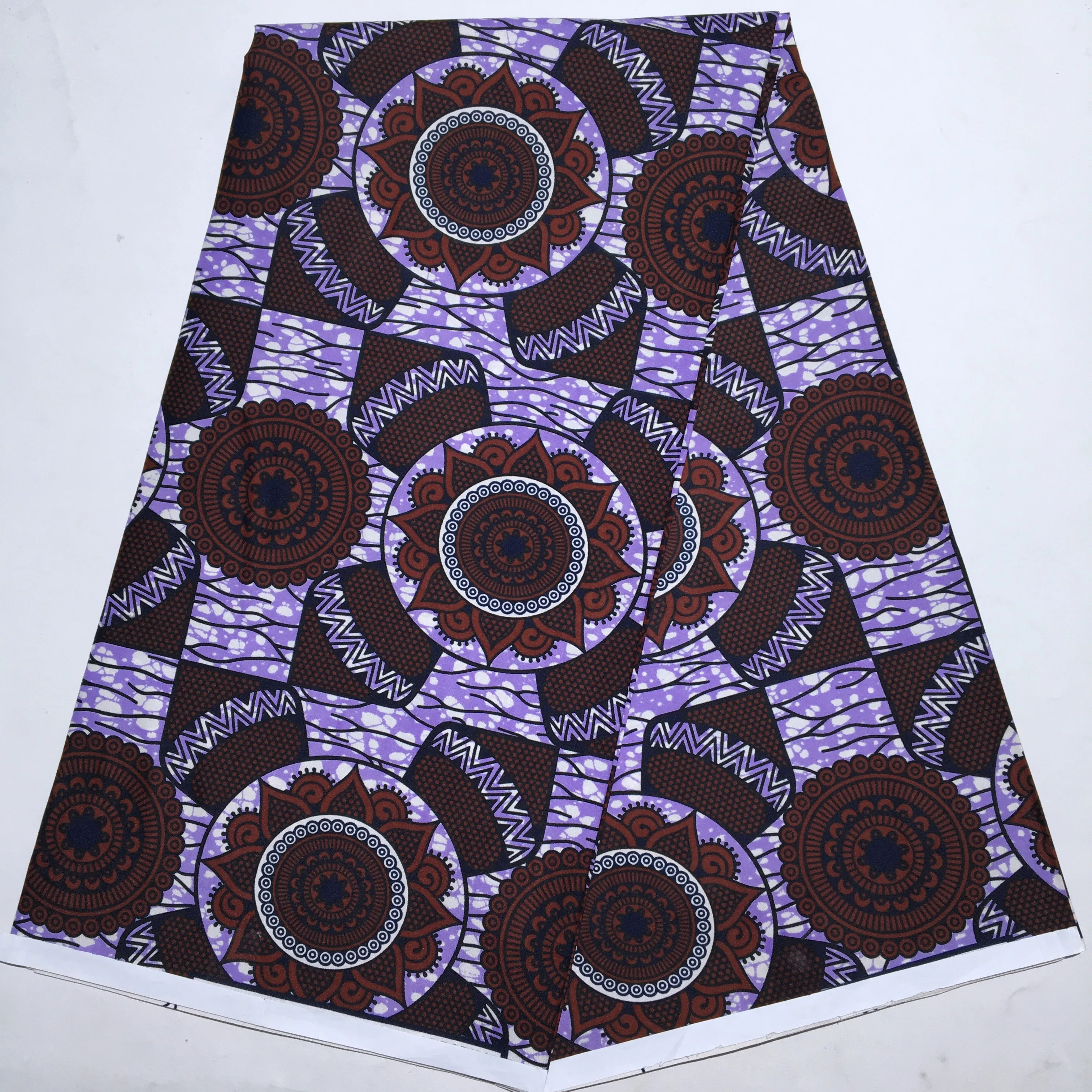 African Nigeria Wax Fabric 2024 New Arrival Soft Batik Ankara Wax Fabric Print Tissu For Women DIY Cloth Dresses Sewing Material