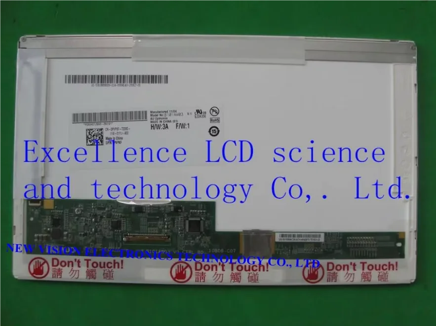 

LCD screen display For Samsung NB20 N120 N128 N210 N150 N108 N310 N151 laptop and S10-2 S10E S10-3C laptop