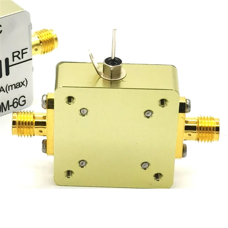 Well Made-50M-6Ghz التحيز المحملة RF تغذية Biaser محوري تغذية Biastee صندوق لراديو HAM SDR هوائي الطيف محلل مصدر الإشارة