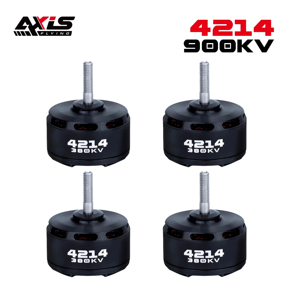 

AxisFlying 4214 мотор 6-12S 380KV бесщеточный двигатель для 14/15/16 дюймового FPV дрона дальнего радиуса действия кинематографические Запчасти для квадрокоптера Cinelifter