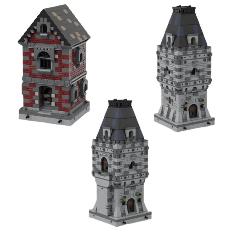 Spot MOC-73500 72173 architecture médiévale bricolage petites particules assemblage blocs de construction jouet éducatif modèle coffret cadeau ornements