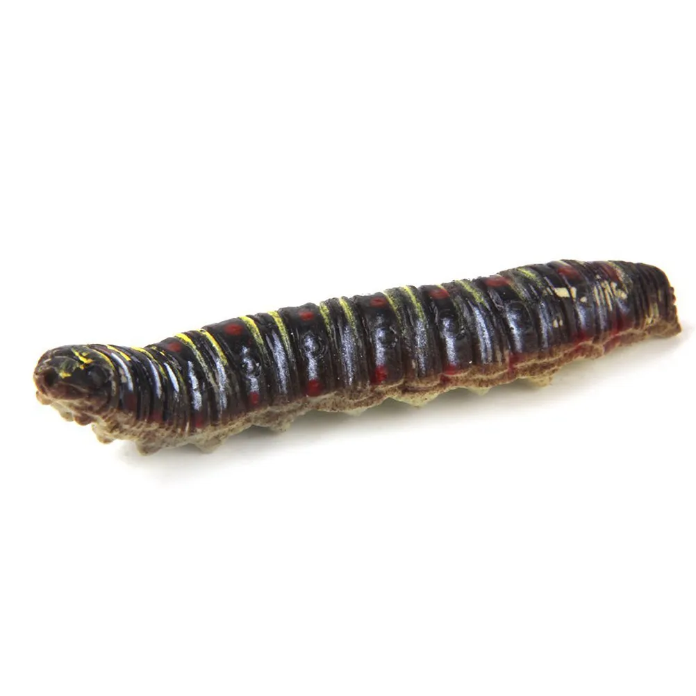 

12Pcs Multicolor Worms Plastic 7Cm Long Party Favors Prank Props Garden Decoration Screaming Fun