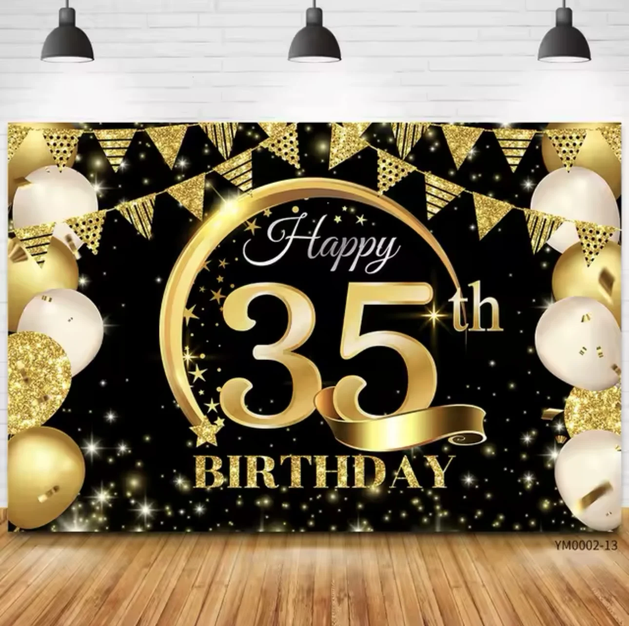 العمر عيد ميلاد سعيد موضوع خلفيات للتصوير الفوتوغرافي الذهب فلاش بالون الأطفال الكبار حفلة استوديو الصور خلفية BD-01