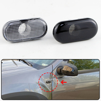 2PCS Only Shell, LED Side Marker Light Cover For Nissan Interstar X70 X83 X76 Opel Movano Renault Clio Espace Megane Smart Dacia