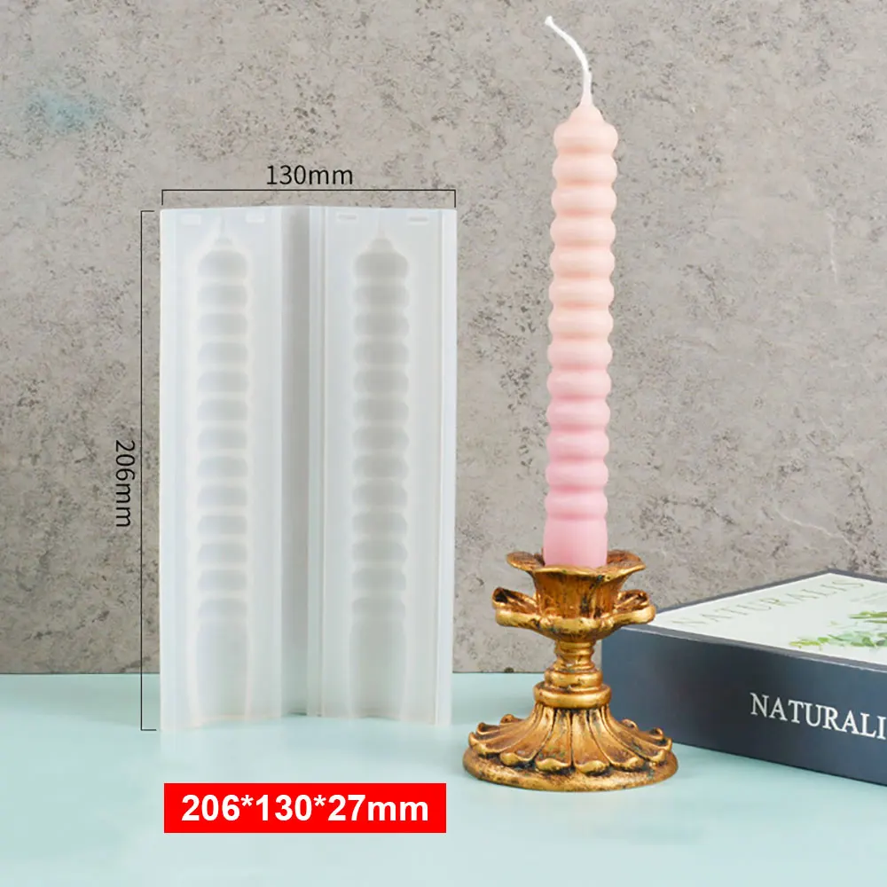 DIY Long Silicone Mold for Candle Making