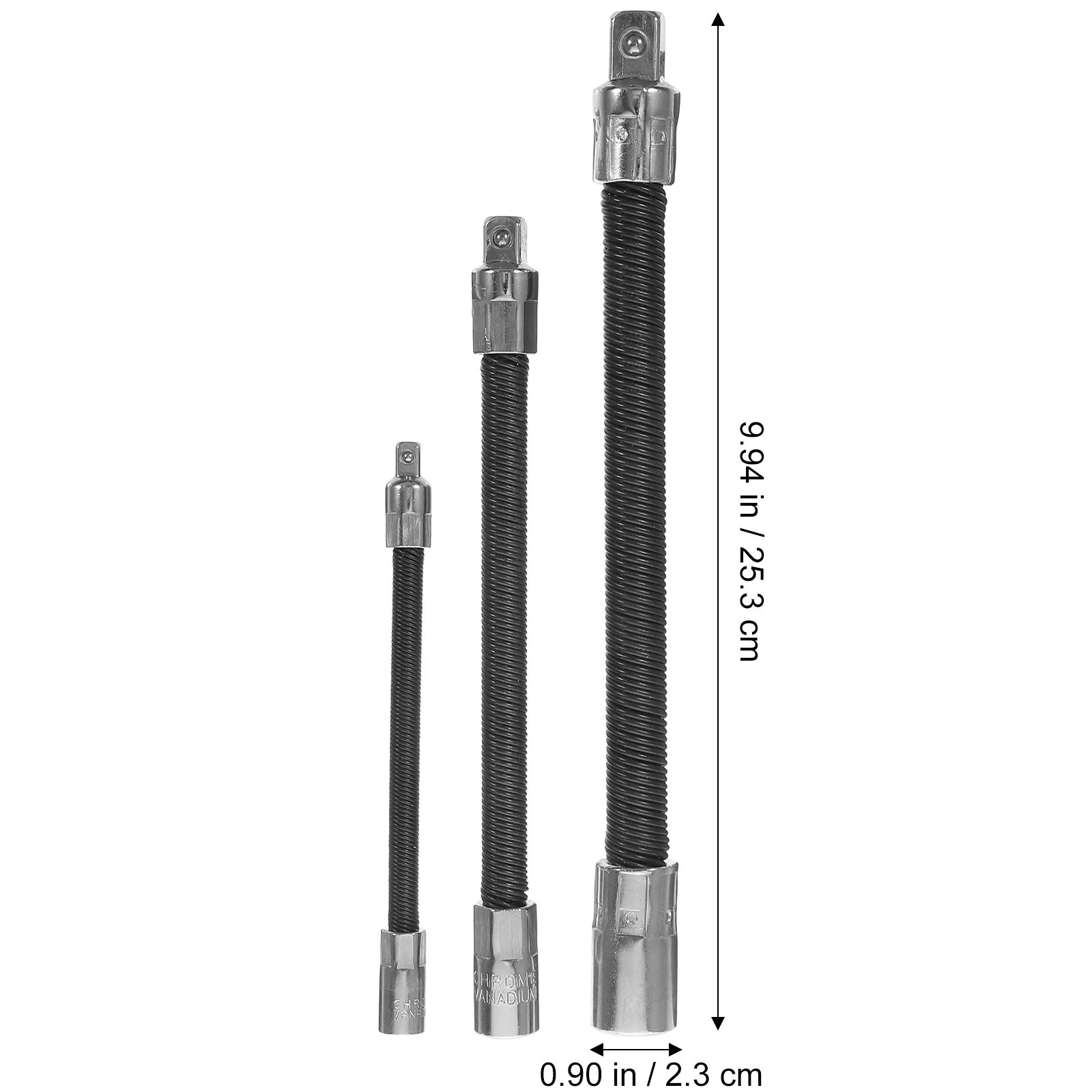 1 conjunto 1 conjunto de barra de extensão de chave de soquete 3/8 catraca eixo chave cabeça de acionamento para kit de ferramentas de reparo de carro ferramentas manuais mecânicas automáticas