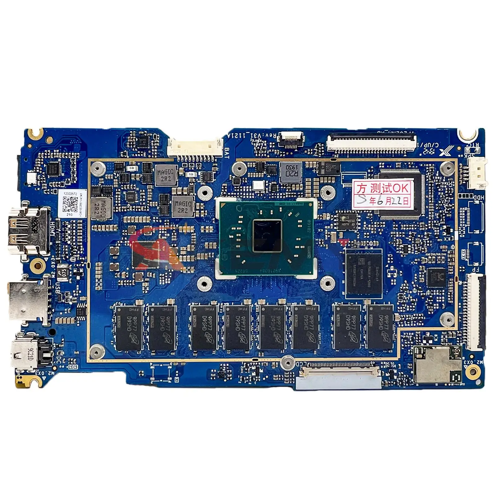 Imagem -02 - com N3350 N4200 4g Ram para Asus 12 Tp202 Tp202na Tp202nas Placa-mãe do Portátil Tp202na