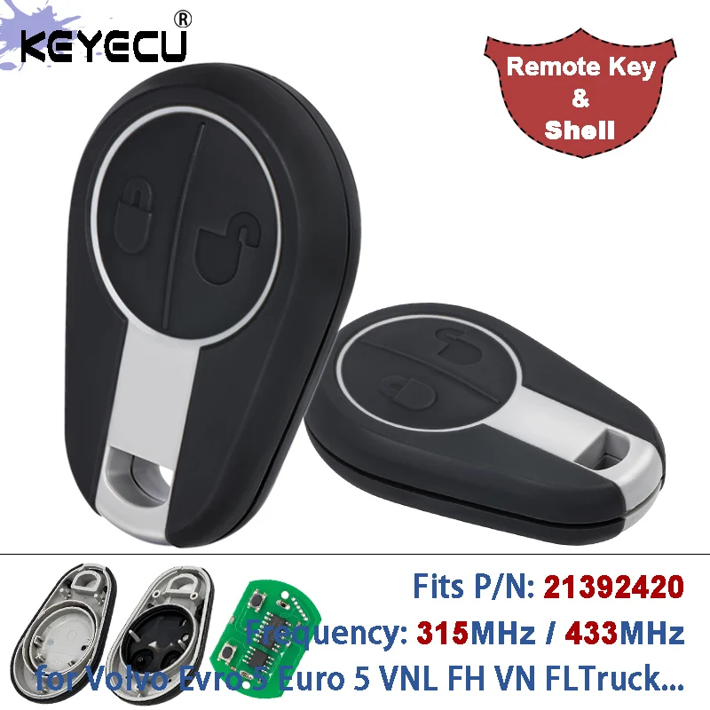 Keyecu 315Mhz / 433… - image