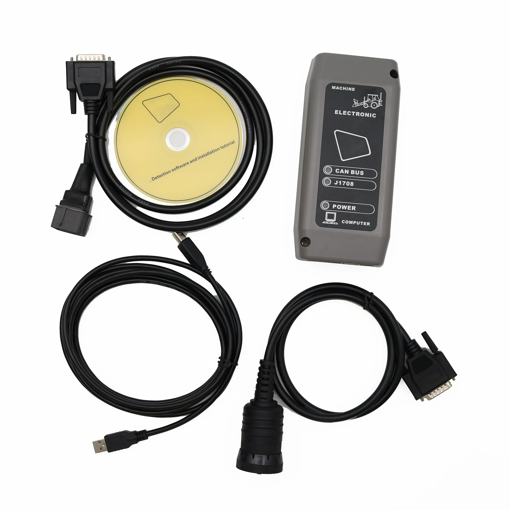 V24.1.3 For JCB Service Master Diagnostic Electronic Service Tool Agricultural Construction Excavator Scanner Tool With Cables