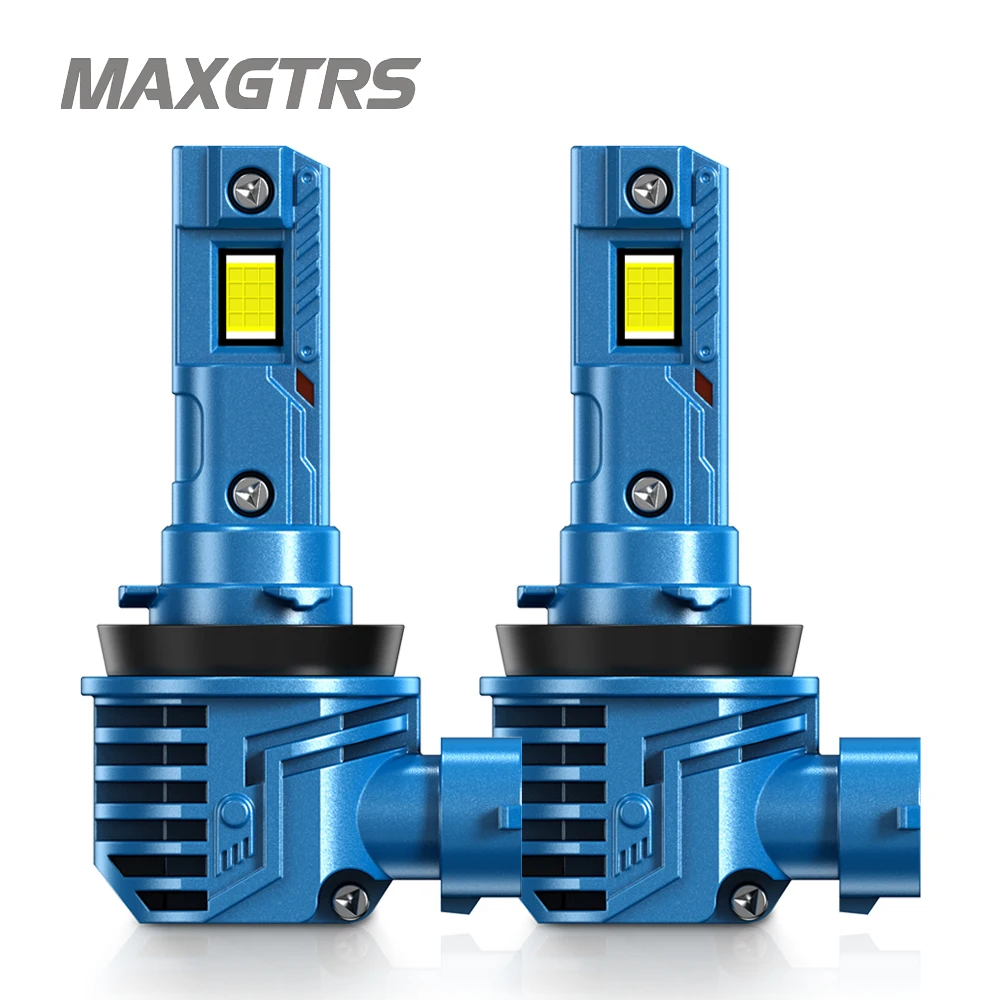 2Pcs H8 H11 LED Canbus Bulbs For Car Head Fog Light 6500K 3000K H9 H16JP 7040 CSP 9005 9006 HB3 HB4 Super Bright Auto Lamps 12V