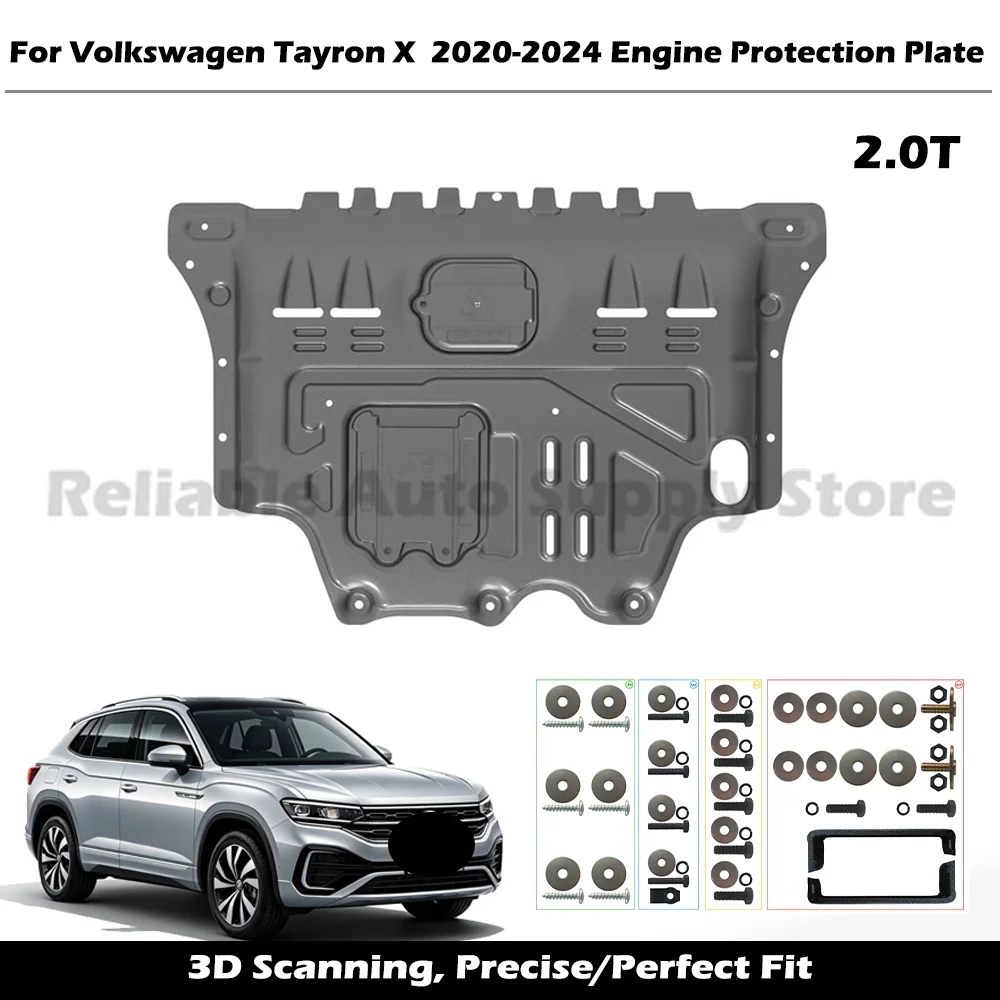 

Perfect Fit For Volkswagen Tayron X 2020-2024 Engine Guard Plate Engine Guard Durable Underbody Protection Car Bottom Shield