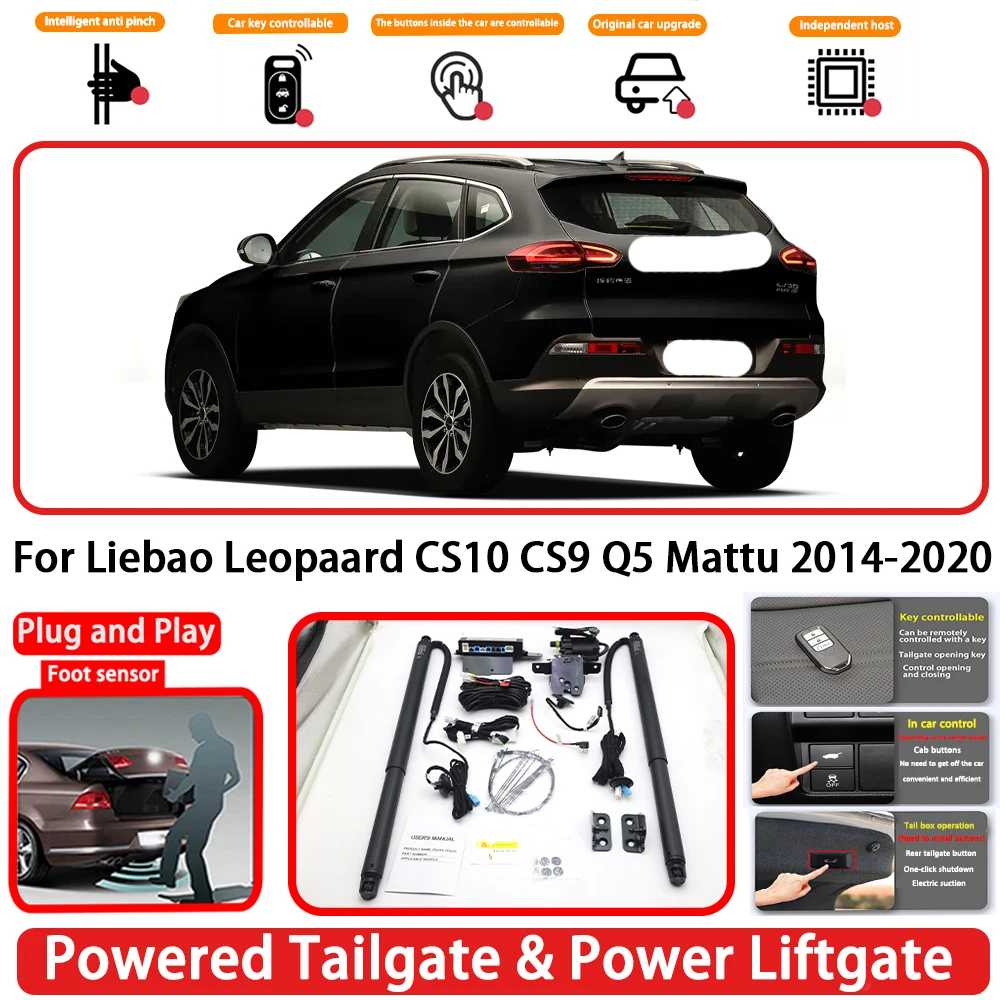 for GWM Ora 07 Lightning Cat 2022~2025 OEM Plug and Play Auto Powered Tailgate Power Liftgate Rear Trunk Opener System ﻿