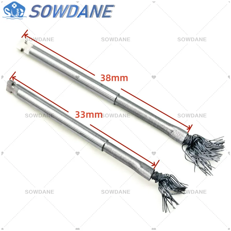 Picture 4: Dental Debridement Peri-Implantitis Implant Surface Threads Cleaning Brush High Quality Titanium brush Autoclavable