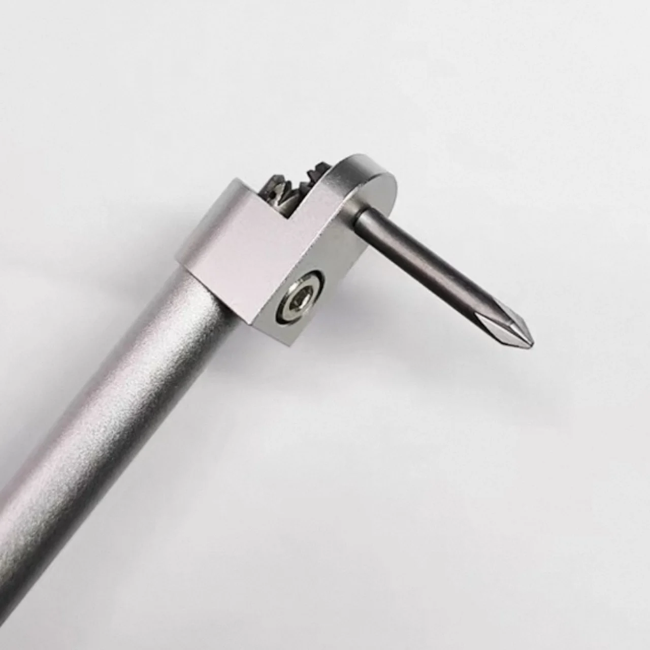 3mm Screwdriver Right Angle Turner with Cone Gearbox Transmission 90 Degree Angle Wrench Cross Head for Mechanism Tools